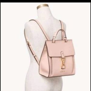 Spartina449 leather backpack purse